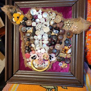 Jewelry Art Cow